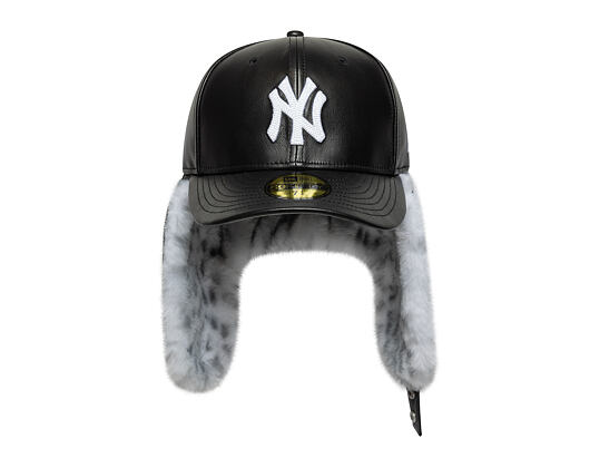 Kšiltovka New Era - MLB Image Drop Faux Fur Dog Ear 59FIFTY - NY Yankees - Graphite