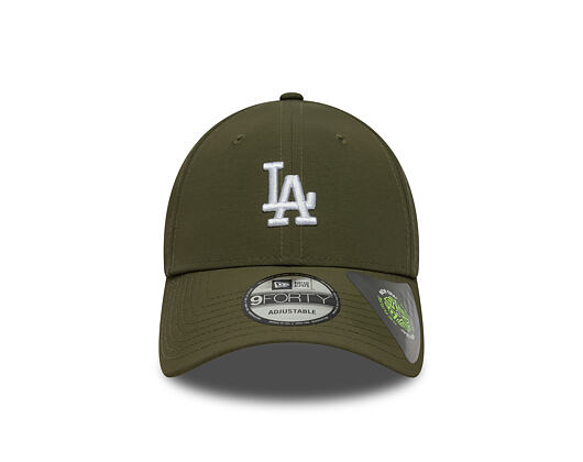Kšiltovka New Era - MLB Recycled Midi 9FORTY - LA Dodgers - New Olive / White