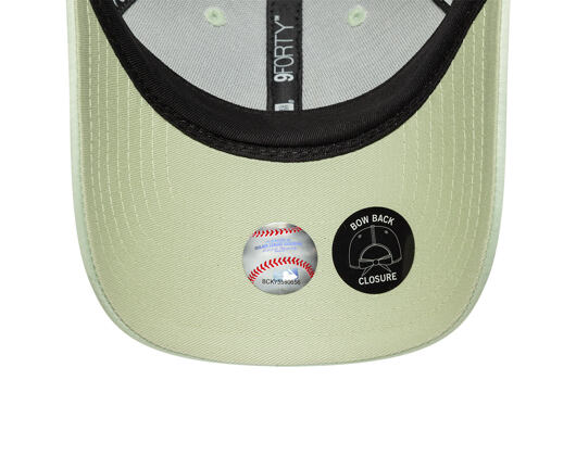 Dámská Kšiltovka New Era - MLB Satin Bow Back 9FORTY - LA Dodgers - Pastel Green
