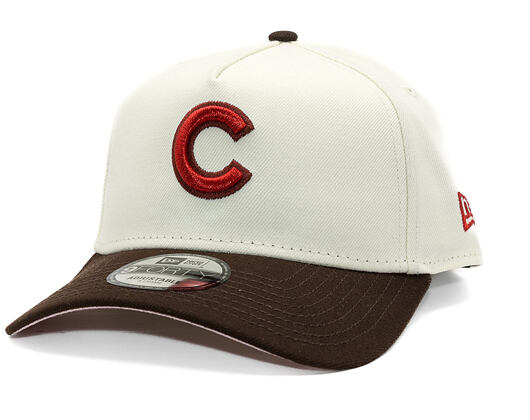Kšiltovka New Era - MLB City Script - Chicago Cubs - MLB - Chrome White
