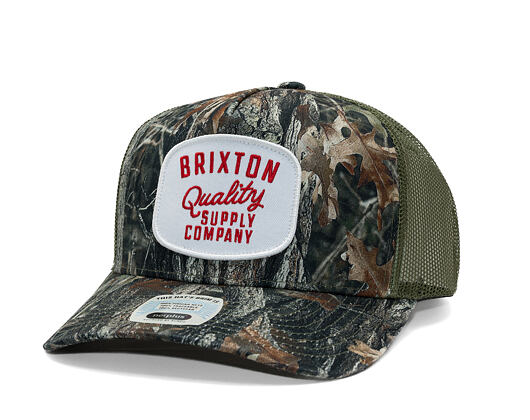 Kšiltovka Brixton - Hubal C Np Mp Trucker Hat - Tree Camo/Olive