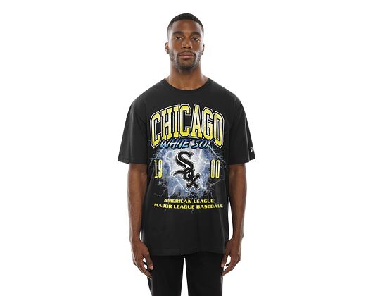 Triko New Era - MLB Lifestyle Graphic Tee - Chicago White Sox - Black