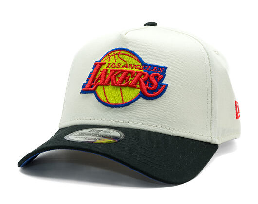 Kšiltovka New Era - NBA Thermal Vision 9FORTY A-Frame - LA Lakers - Chrome White