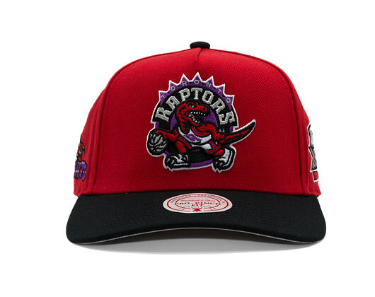 Kšiltovka Mitchell & Ness - In The City Hwc - NBA - Toronto Raptors - Red