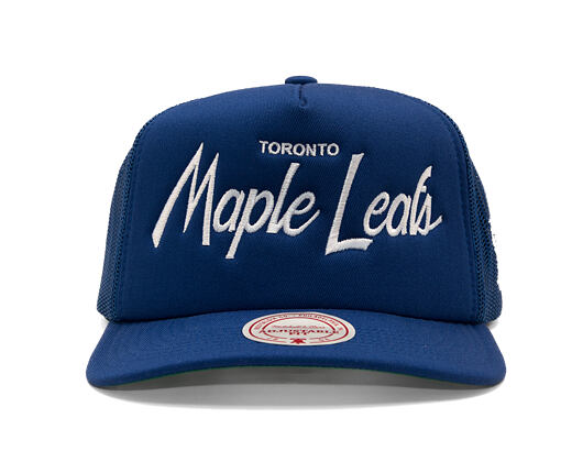 Kšiltovka Mitchell & Ness - Head Coach Trucker - NHL - Toronto Maple Leafs - Navy