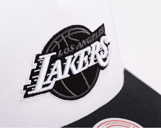 Kšiltovka Mitchell & Ness - In The City - NBA - Los Angeles Lakers - White