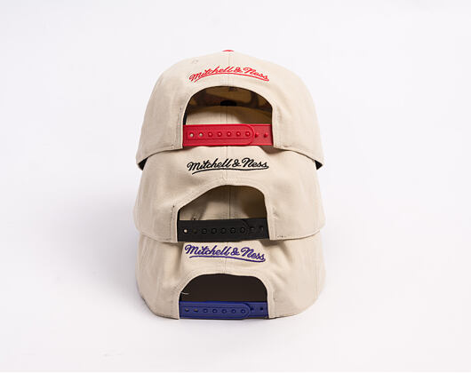 Kšiltovka Mitchell & Ness - Off Tilted - NBA - Los Angeles Lakers - Off White