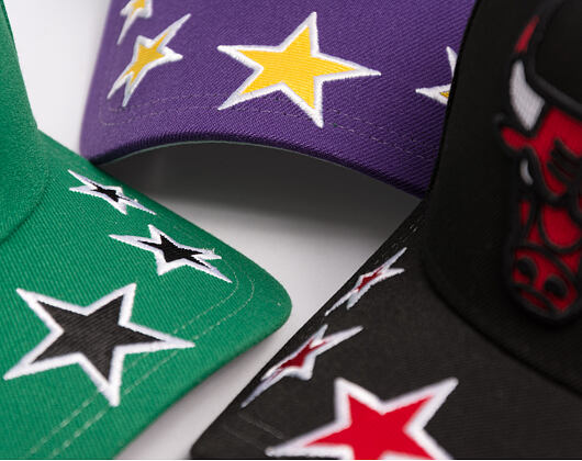 Kšiltovka Mitchell & Ness - Shining Stars - NBA - Los Angeles Lakers - Purple