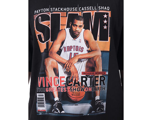 Triko Mitchell & Ness - Boxy Slam Tee - NBA - Toronto Raptors - Vince Carter - Black