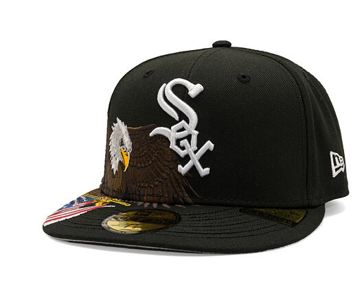 Kšiltovka New Era - MLB "American Eagle" 59FIFTY - Chicago White Sox - Black