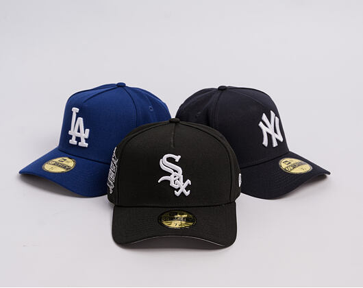 Kšiltovka New Era - MLB "Anniversary Patch" 59FORTY A-Frame - Chicago White Sox - Team Color