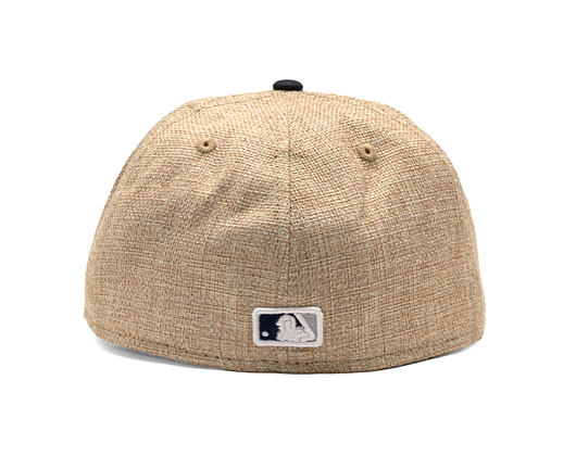 Kšiltovka New Era - MLB "Summer Twine" 59FIFTY - NY Yankees - Team Color / Open Market Tan