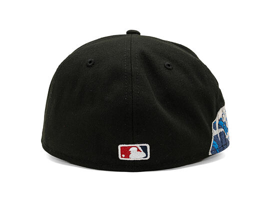 Kšiltovka New Era - MLB "Tidal Wave" 59FIFTY - Anaheim Angels - Black