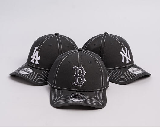 Kšiltovka New Era - MLB "Clouds Contrast" 9FORTY - Boston Red Sox - Steel