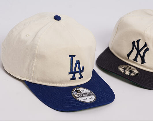 Kšiltovka New Era - MLB "2 Tone Washed" 19TWENTY - LA Dodgers - Chrome White / Team Color