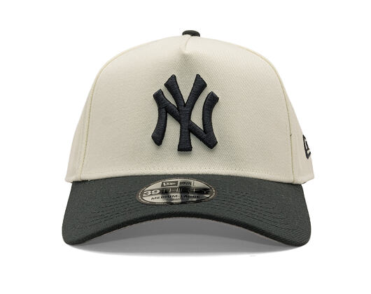 Kšiltovka New Era - MLB "2 Tone" 39THIRTY - NY Yankees - Chrome White / Steel