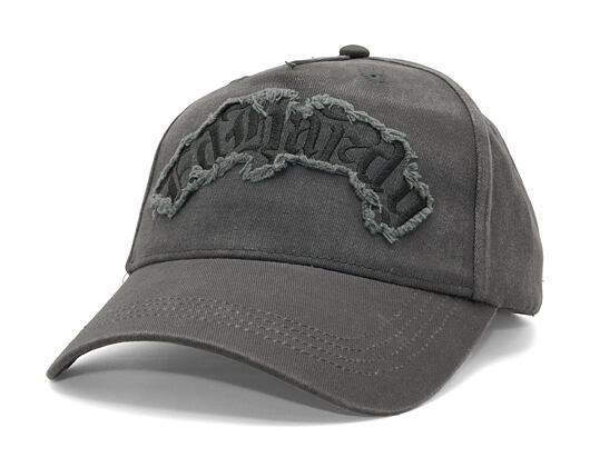 Kšiltovka Ed Hardy - Distressed Gothic 6 Panel Cap - Charcoal