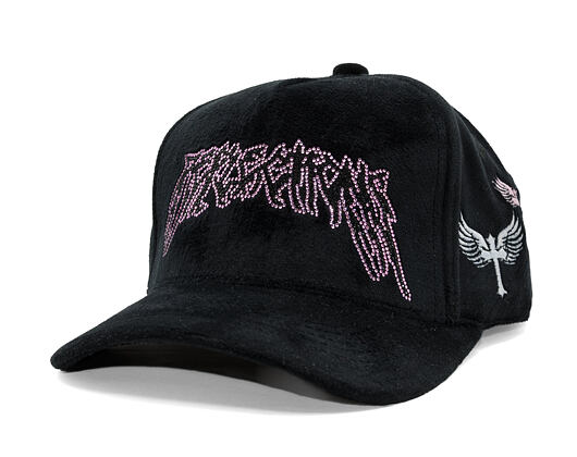 Kšiltovka Reflection Luxury New Angel Cap - Black Pink Script