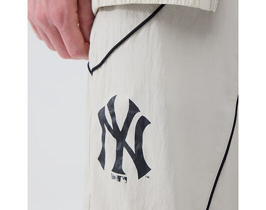 Kalhoty New Era - MLB Piping Track Pants - NY Yankees - Stone