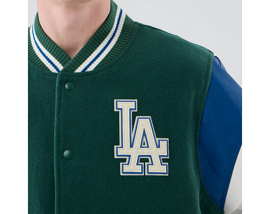 Bunda New Era - MLB Varsity Jacket - LA Dodgers - Cilantro Green