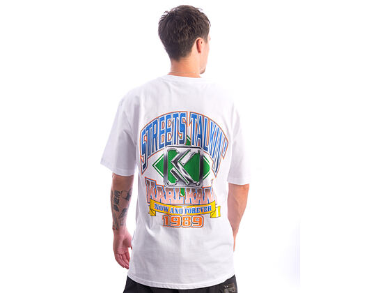 Triko Karl Kani - Baseball Oversized T-Shirt - White