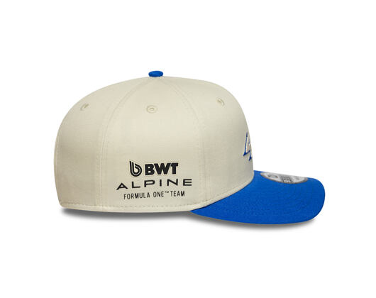Kšiltovka New Era - F1 Contrast Visor 9SEVENTY Stretch-Snap - Alpine Racing - Ivory