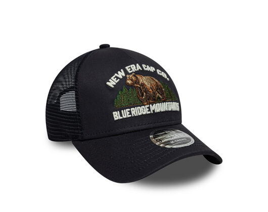 Kšiltovka New Era - Branded Graphic 9FORTY M-CROWN A-Frame Trucker - Navy