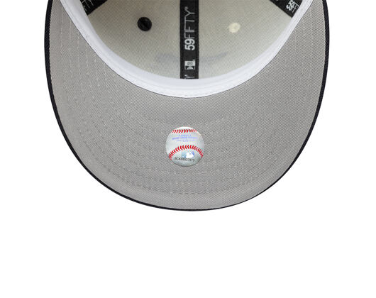 Kšiltovka New Era - MLB Cooperstown Pin 59FIFTY - Texas Rangers - Navy / Cream