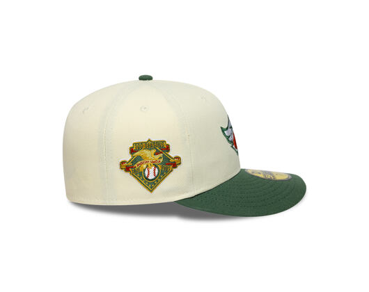 Kšiltovka New Era - MLB Cooperstown Pin 59FIFTY - Anaheim Angels - Cilantro Green / Cream