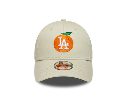 Dětská Kšiltovka New Era - MLB Fruit Icon 9FORTY - LA Dodgers - Stone