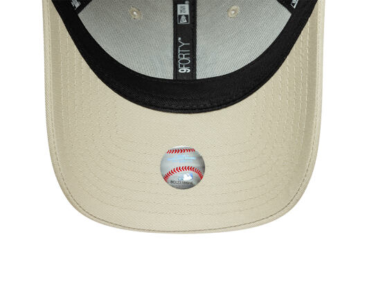 Kšiltovka New Era - MLB League Essential 9FORTY - NY Yankees - Stone / Cilantro Green