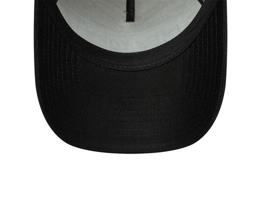 Kšiltovka New Era - Branded Licence Plate 9FORTY A-Frame Trucker - Black / Stone