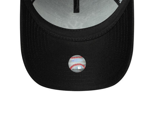 Kšiltovka New Era - MLB Wordmark 9FORTY A-Frame Trucker - NY Yankees - Black