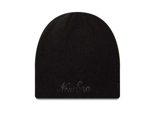 Kulich New Era - Branded Script Beanie Knit Thin - Black