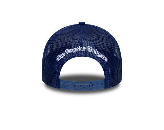 Kšiltovka New Era - MLB Wordmark 9FORTY A-Frame Trucker - LA Dodgers - Royal