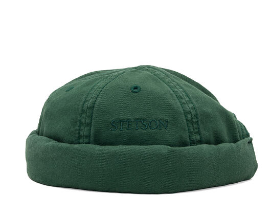 Čepice Stetson - Docker Cotton - Green