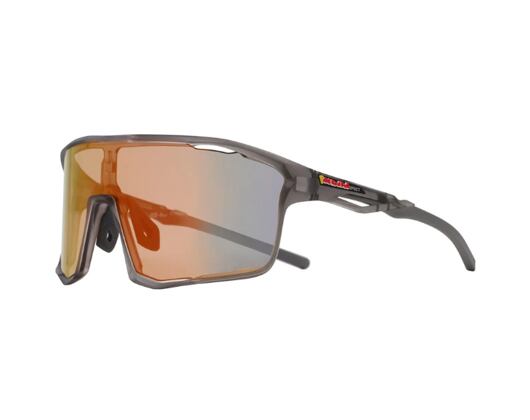 Sluneční Brýle Red Bull SPECT - RUMBLE - Matt Black/Brown - Red Mirror
