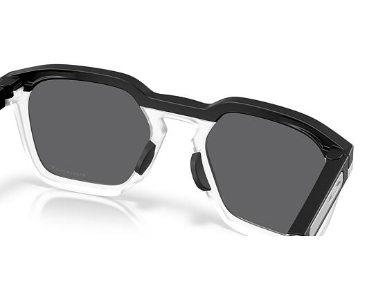 Sluneční brýle Oakley - Hstn Sq - Matte Black - Black / Transparent