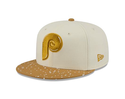 Kšiltovka New Era - MLB All Star Game 2026 59FIFTY - Philadelphia Phillies - Cream / Panama Tan