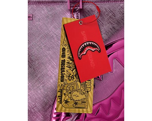 Taška Sprayground - Metallic Pink Metallic Drip Tote