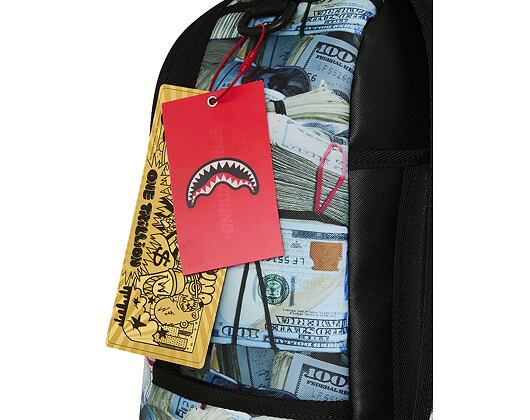 Batoh Sprayground - Cream Check Full Of Cash Backpack