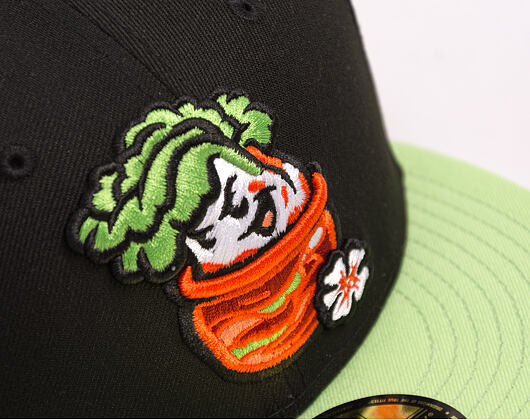 Kšiltovka New Era - MiLB Theme Nights 59FIFTY - Montgomery Biscuits - Biscuit Jar - Black / Mint