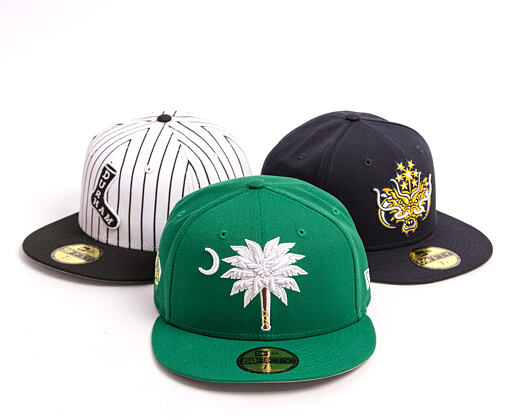 Kšiltovka New Era - MiLB Theme Nights 59FIFTY - Myrtle Beach Pelicans - Palm Tree - Green