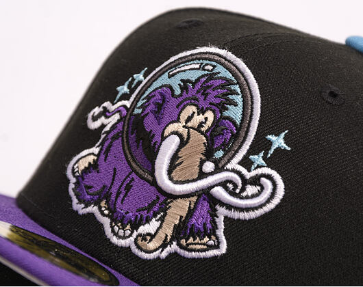 Kšiltovka New Era - MiLB Theme Nights 59FIFTY - Erie Sea Wolves - Wolf Mascot - Black / Purple