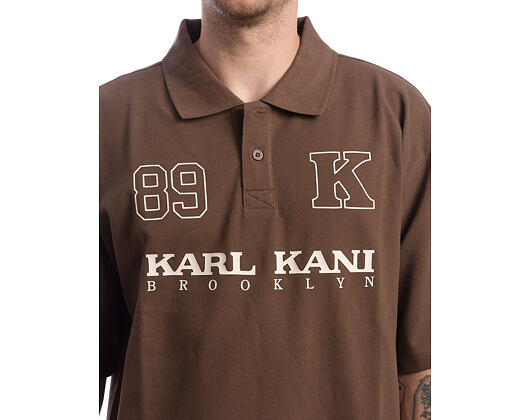 Triko T-Shirt mit Kragen Karl Kani - Retro Oversized Polo Shirt