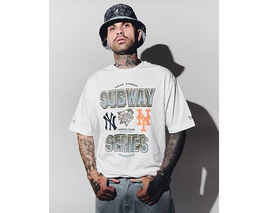 Klobouk Kangol - TRENDS PACK - Denim Mashup Bucket - Blue Picnic