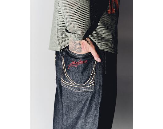 Džíny Karl Kani - Kani Jeans Rinsed Relaxed Baggy Jeans