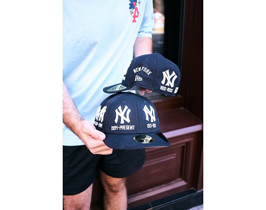 Kšiltovka New Era - MLB IMAGE DROP All-Over 59FIFTY Low Profile - NY Yankees - Navy