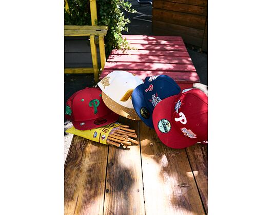 Kšiltovka New Era - MLB All Star Game 2026 59FIFTY - Philadelphia Phillies - Team Color - Scarlet