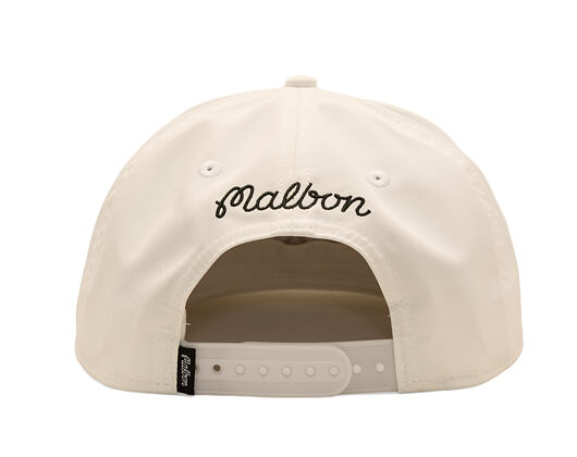 Kšiltovka Malbon - M Snapback - White